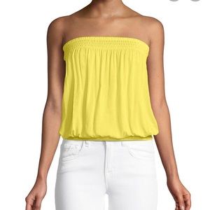 Ramy Brook yellow tube top